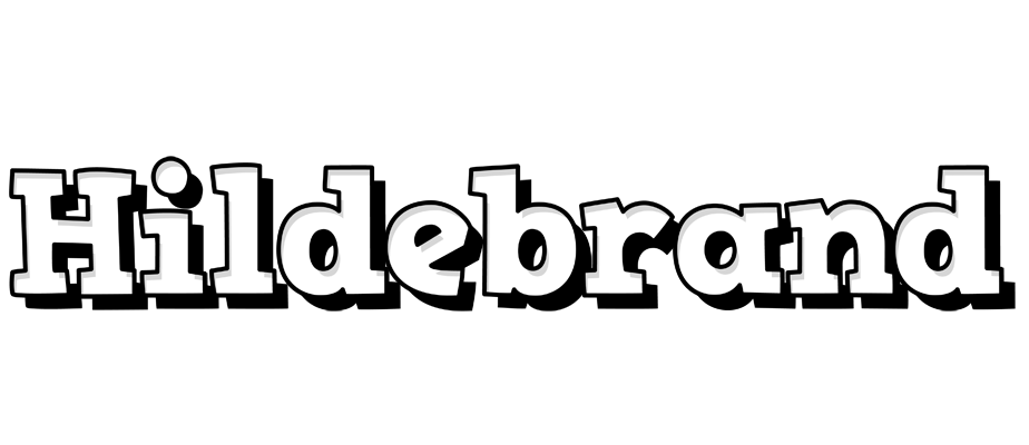 Hildebrand snowing logo