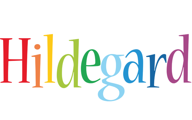 Hildegard birthday logo