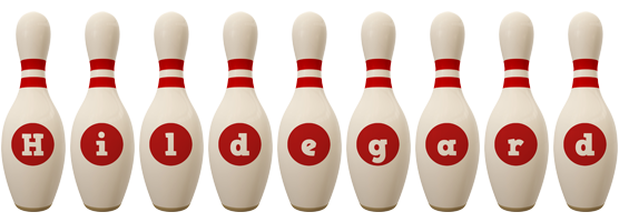 Hildegard bowling-pin logo