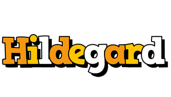 Hildegard cartoon logo