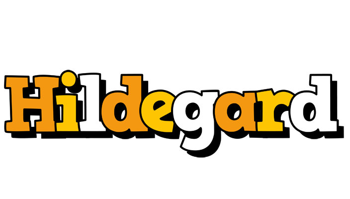 Hildegard cartoon logo