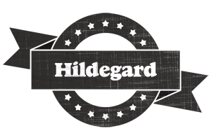 Hildegard grunge logo