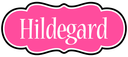 Hildegard invitation logo