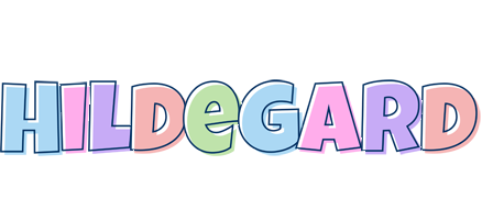 Hildegard pastel logo