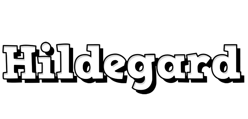Hildegard snowing logo