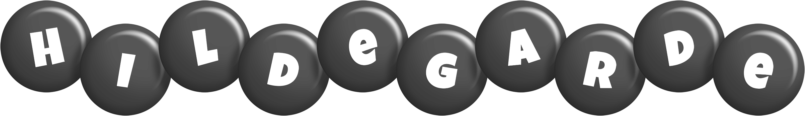 Hildegarde candy-black logo