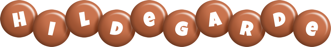 Hildegarde candy-brown logo