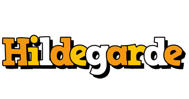 Hildegarde cartoon logo