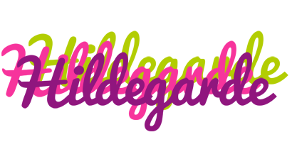 Hildegarde flowers logo