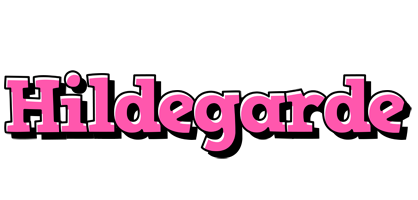 Hildegarde girlish logo