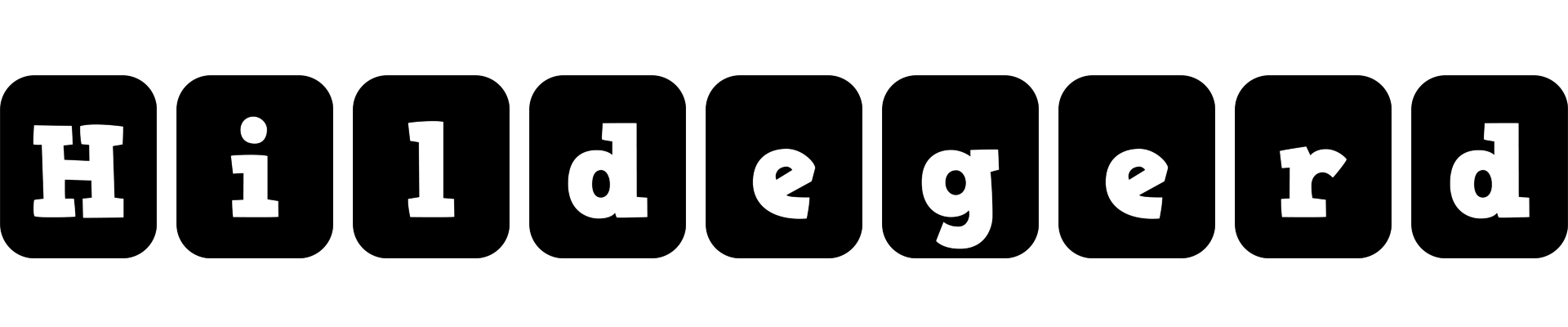 Hildegerd box logo