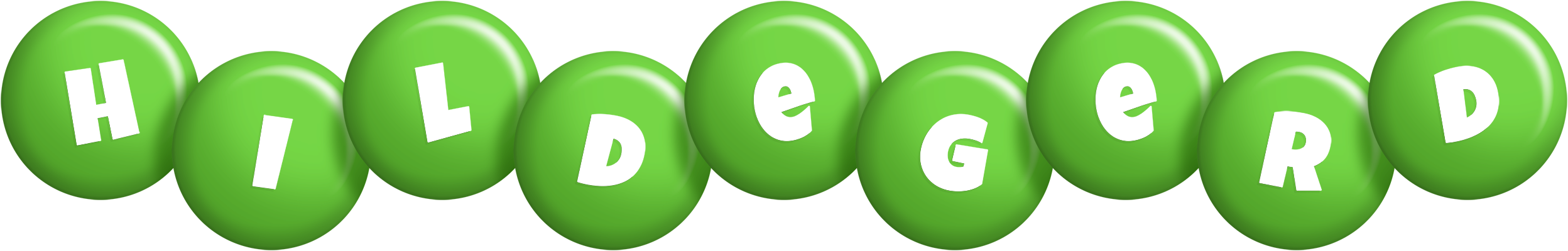 Hildegerd candy-green logo