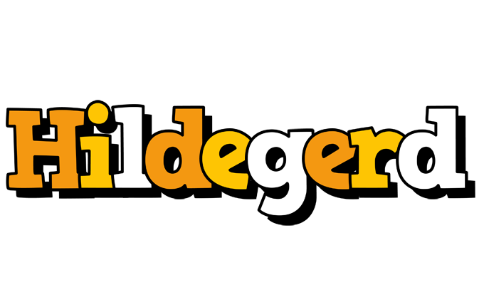 Hildegerd cartoon logo