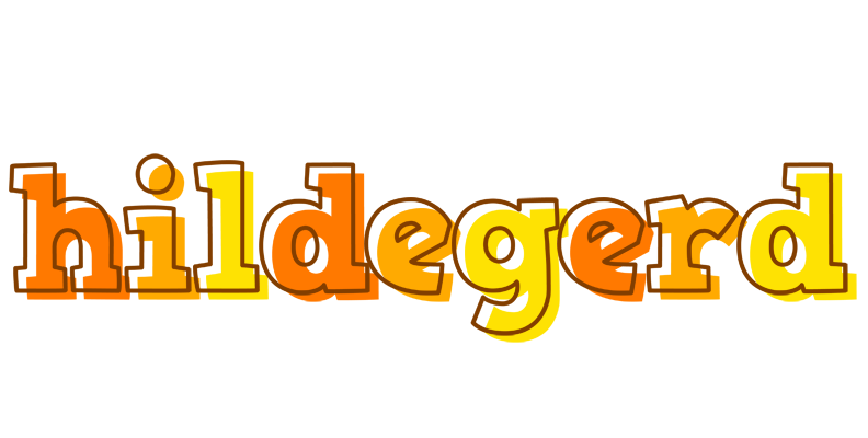 Hildegerd desert logo