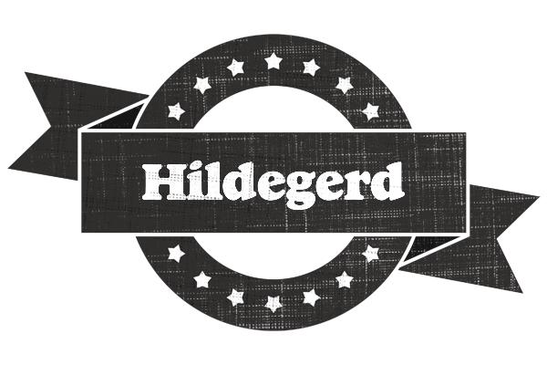 Hildegerd grunge logo