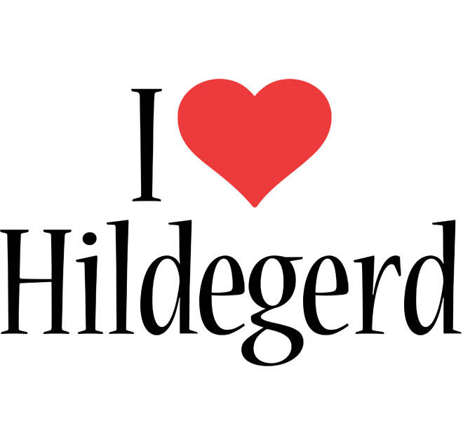 Hildegerd i-love logo
