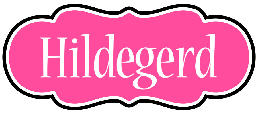 Hildegerd invitation logo
