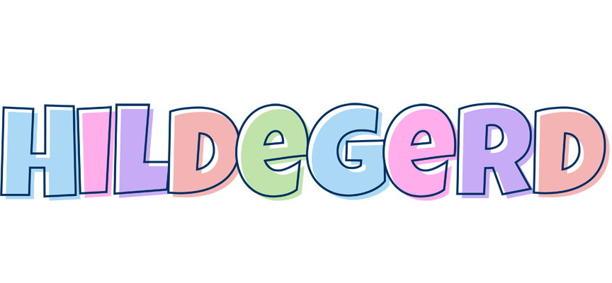 Hildegerd pastel logo