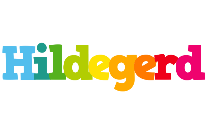 Hildegerd rainbows logo