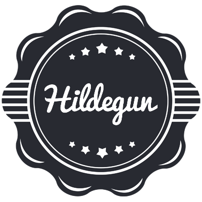Hildegun badge logo