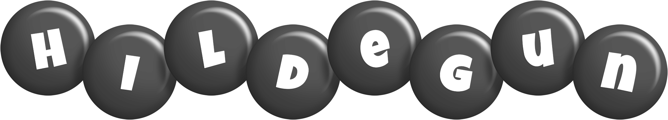 Hildegun candy-black logo
