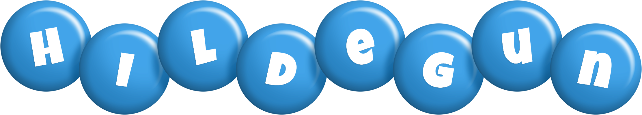 Hildegun candy-blue logo