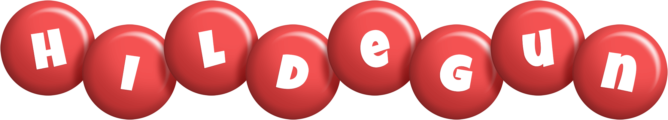 Hildegun candy-red logo