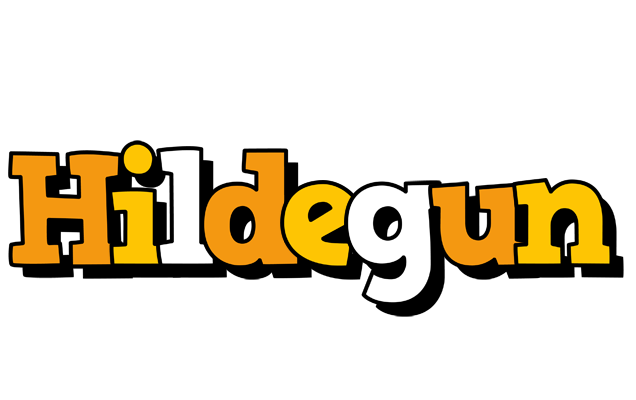 Hildegun cartoon logo
