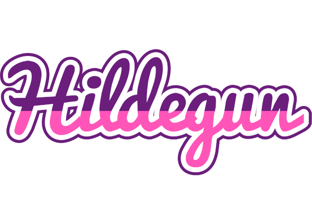 Hildegun cheerful logo