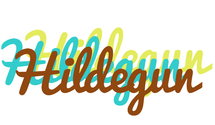 Hildegun cupcake logo