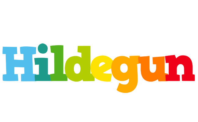 Hildegun rainbows logo