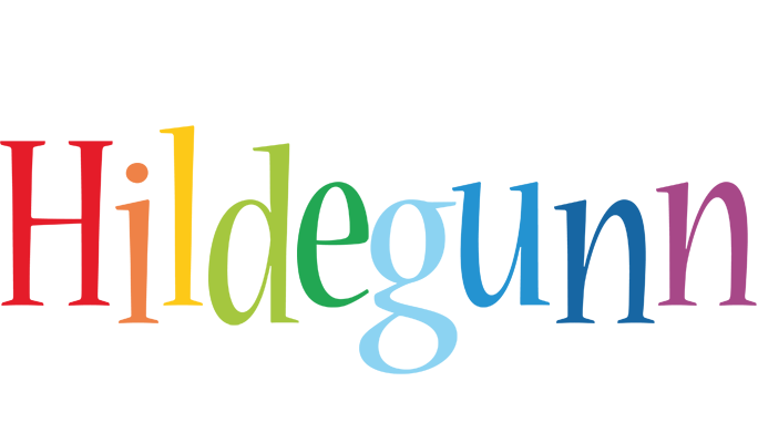 Hildegunn birthday logo