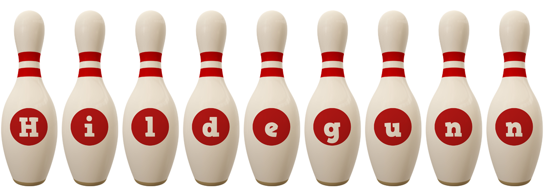 Hildegunn bowling-pin logo