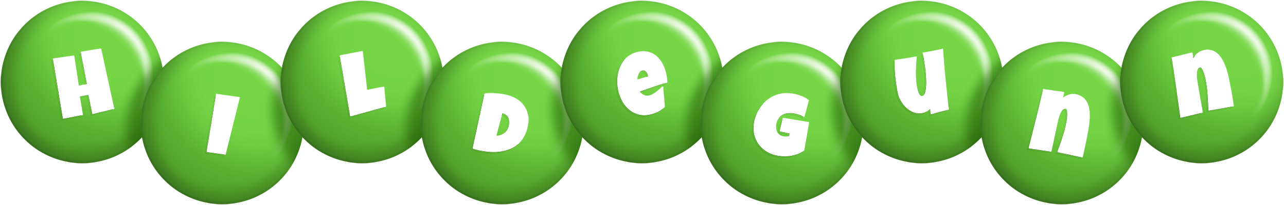 Hildegunn candy-green logo