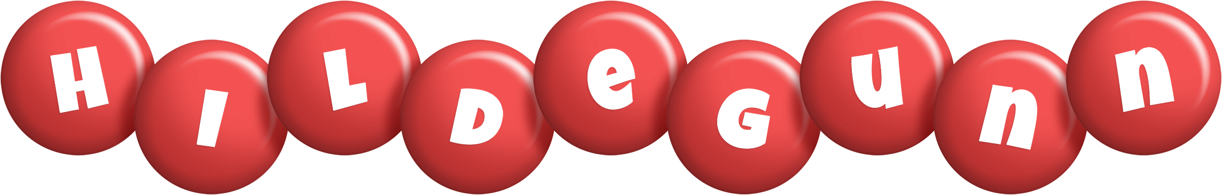 Hildegunn candy-red logo