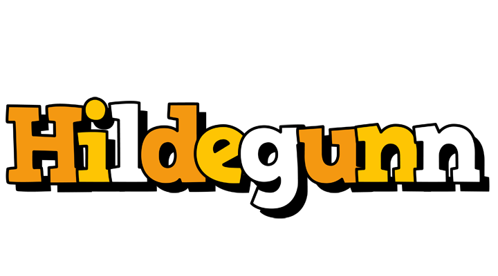 Hildegunn cartoon logo