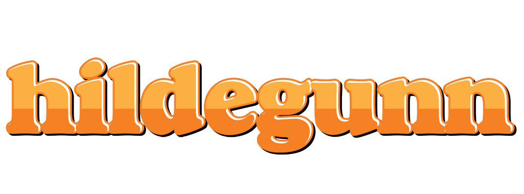 Hildegunn orange logo