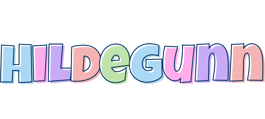 Hildegunn pastel logo