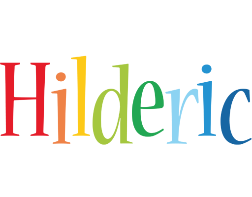 Hilderic birthday logo