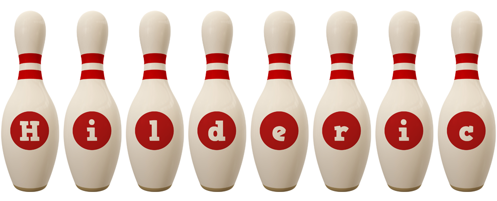 Hilderic bowling-pin logo