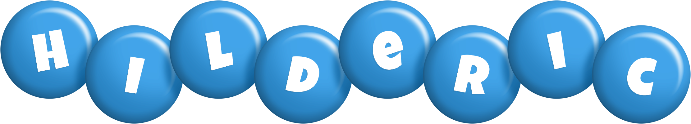 Hilderic candy-blue logo