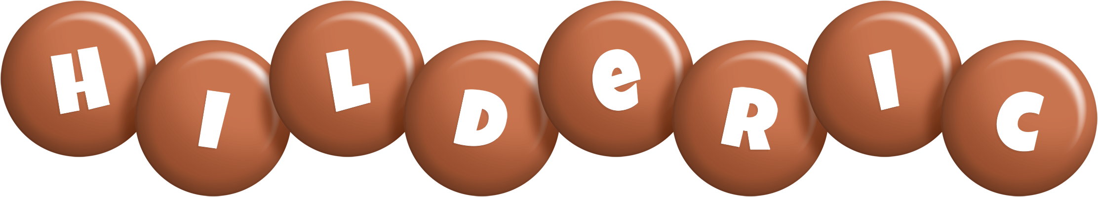 Hilderic candy-brown logo