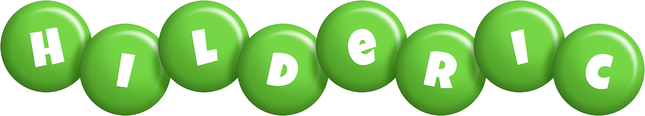 Hilderic candy-green logo
