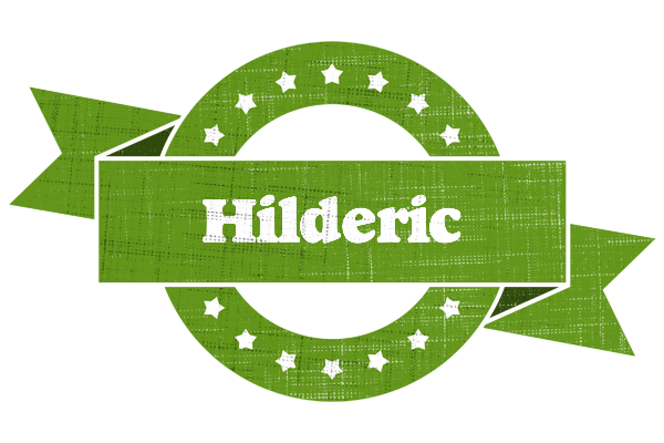 Hilderic natural logo