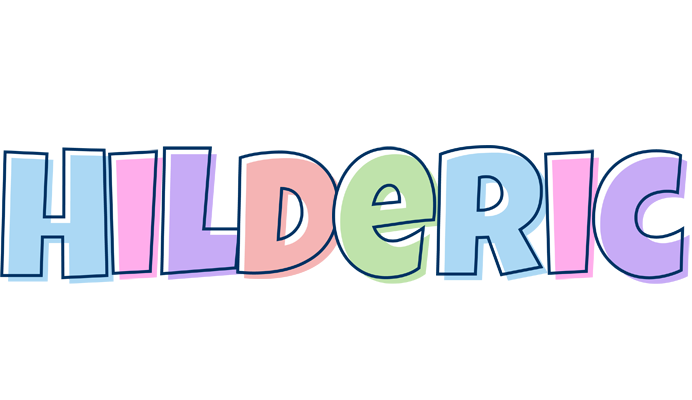 Hilderic pastel logo