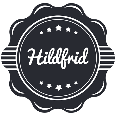 Hildfrid badge logo