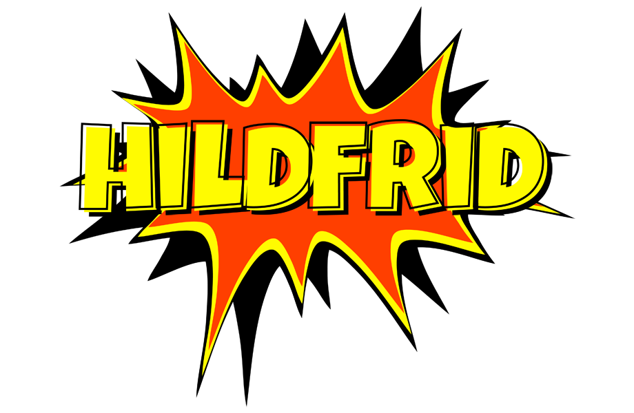 Hildfrid bazinga logo