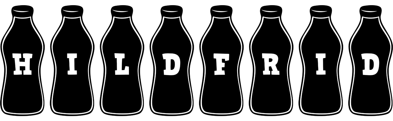 Hildfrid bottle logo