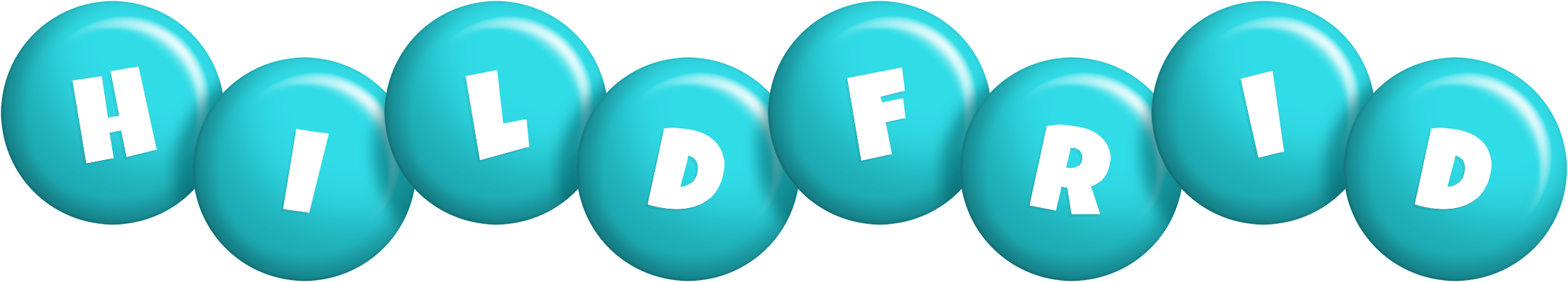 Hildfrid candy-azur logo