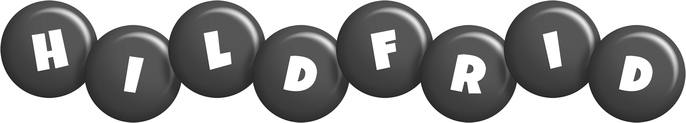 Hildfrid candy-black logo